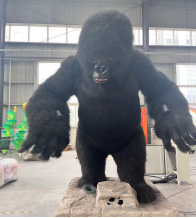 Orangutan model tailored for theme parks with upgraded technology for smooth movements