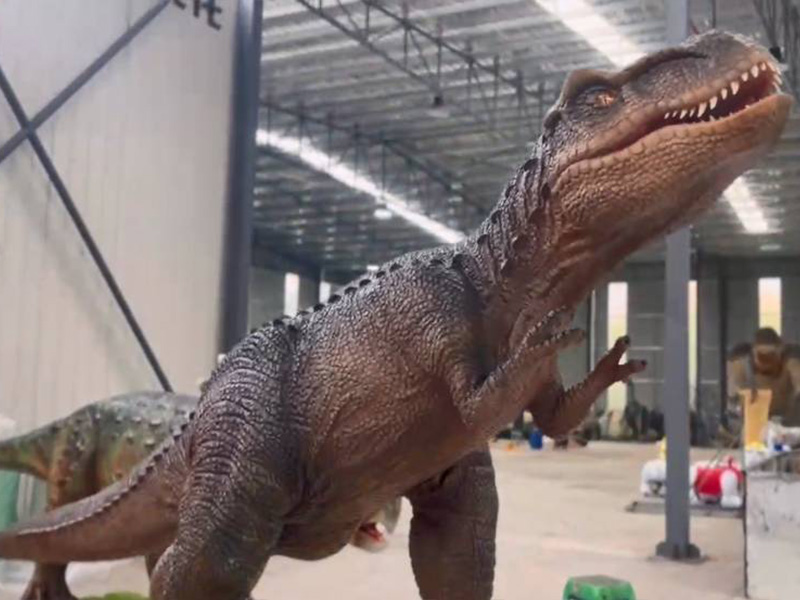 THE SIMULATED DINOSAURS AND RIDE TOYS CUSTOMIZED BY THAILAND CUSTOMERS HAVE BEEN COMPLETED AND SHIPPED