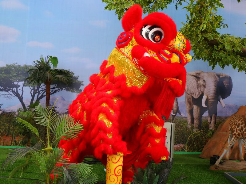 Chinese waking lion